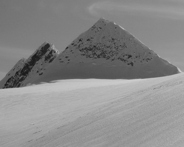 Castor Peak. Start of the traverse. Courtesy of Joey Vosburgh
